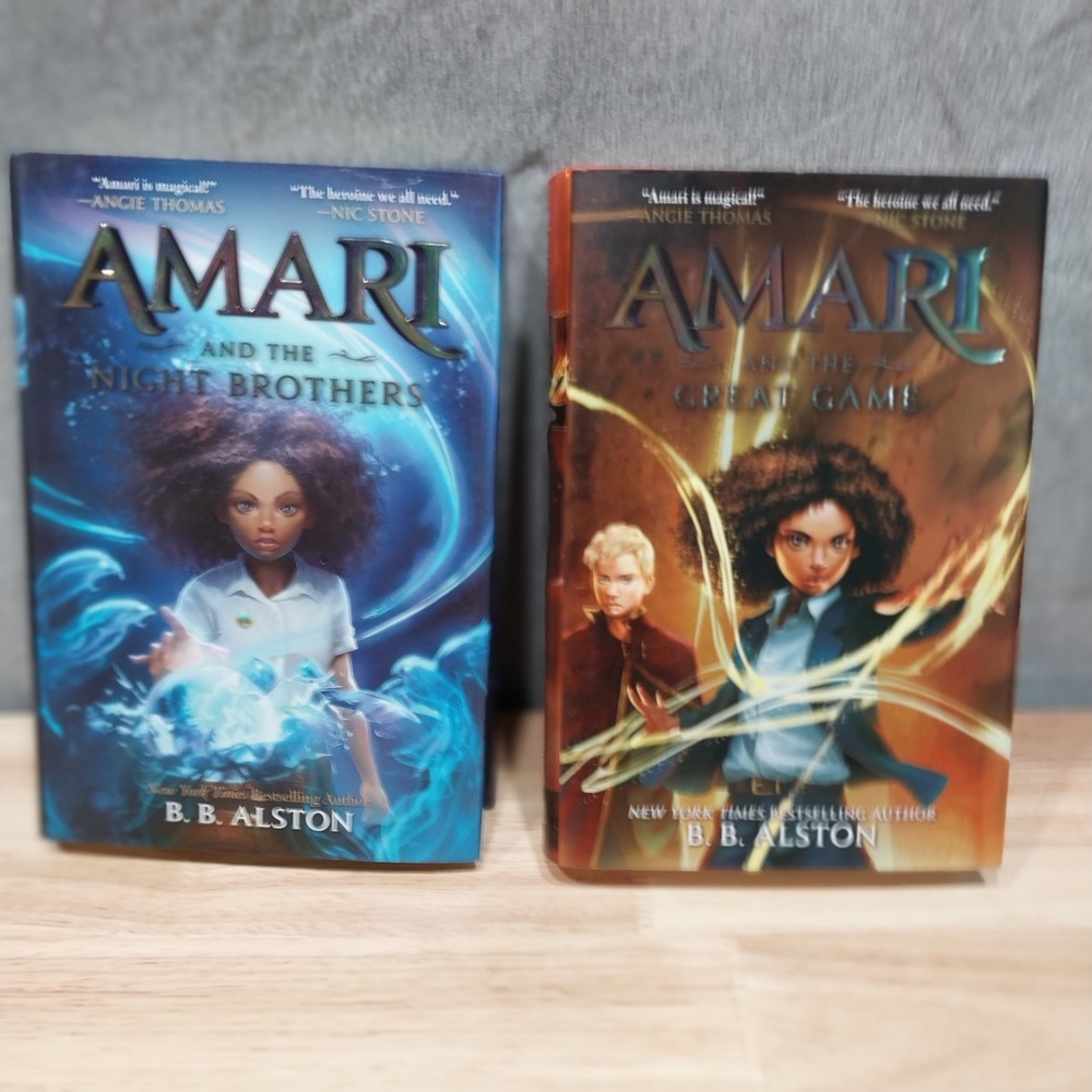 B.B. Alston Amari Box Set Books 1-2 Hardcover Supernatural Investigations